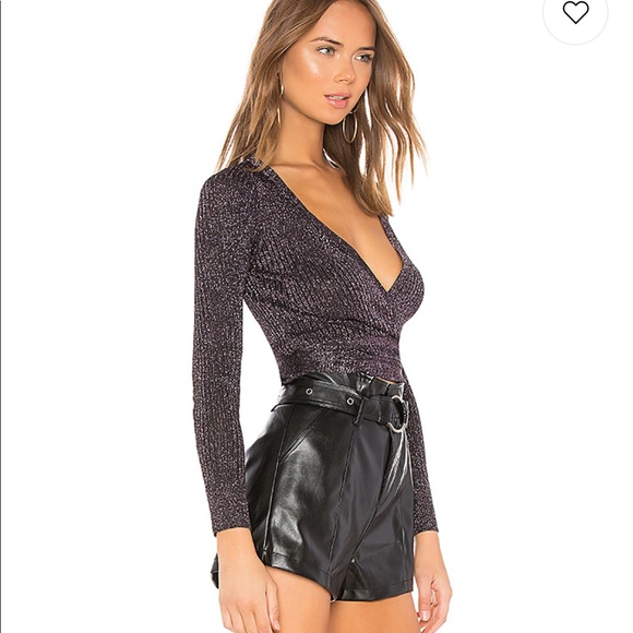 Wrap Sweater in Multi Color - Picture 2 of 6